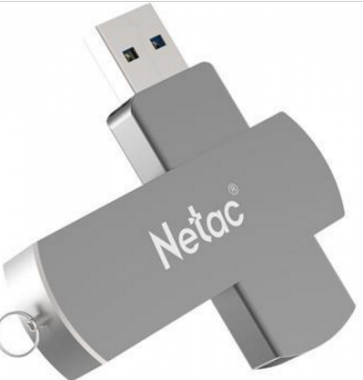 朗科 Netac U盘 U681 16GB (银灰色) USB3.0