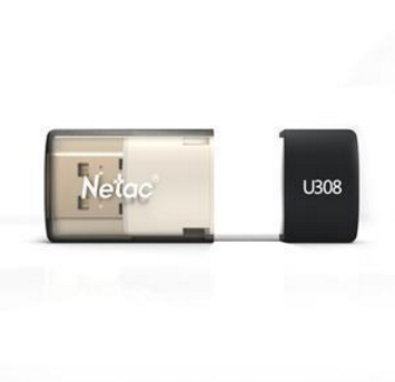 朗科 Netac U盘 U308 64GB (雪白色) USB3.0 推拉设计一经推出，开启极速传输