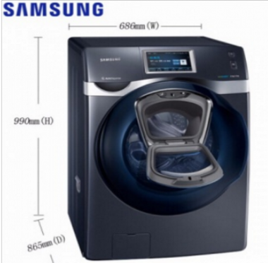 Samsung/三星 WD21J9845KG/SC 蝶窗蓝水晶21公斤全自动滚筒洗衣机烘干 其他