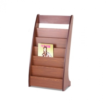 办公室木质杂志报刊架 资料期刊报架 书刊宣传册落地式展示架